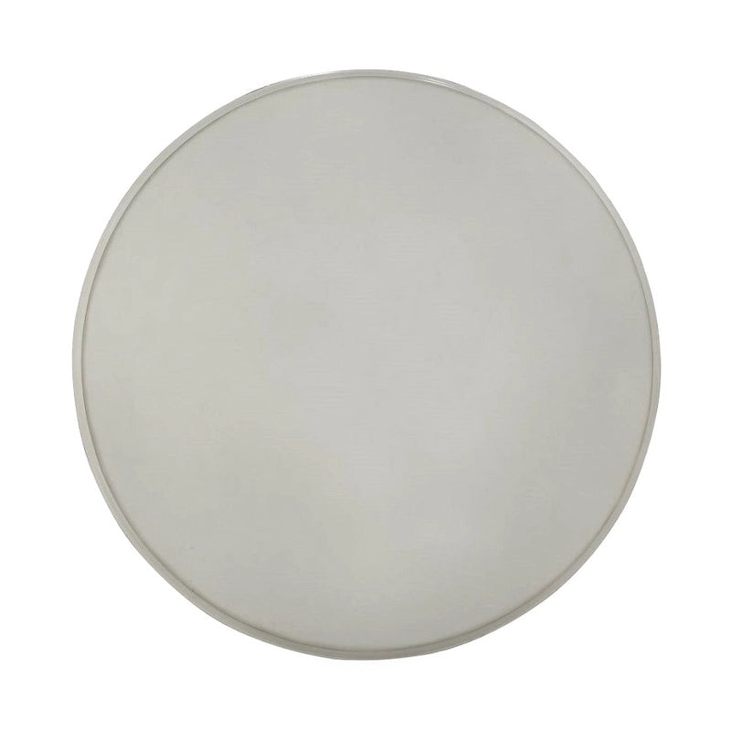 Table à manger ronde de 60 pouces de diamètre avec pieds en bois blanc os