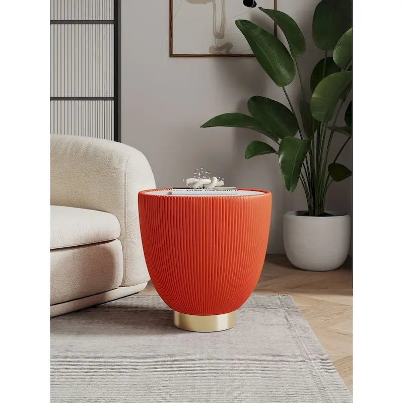Modern 2.0 Upholstered End Table