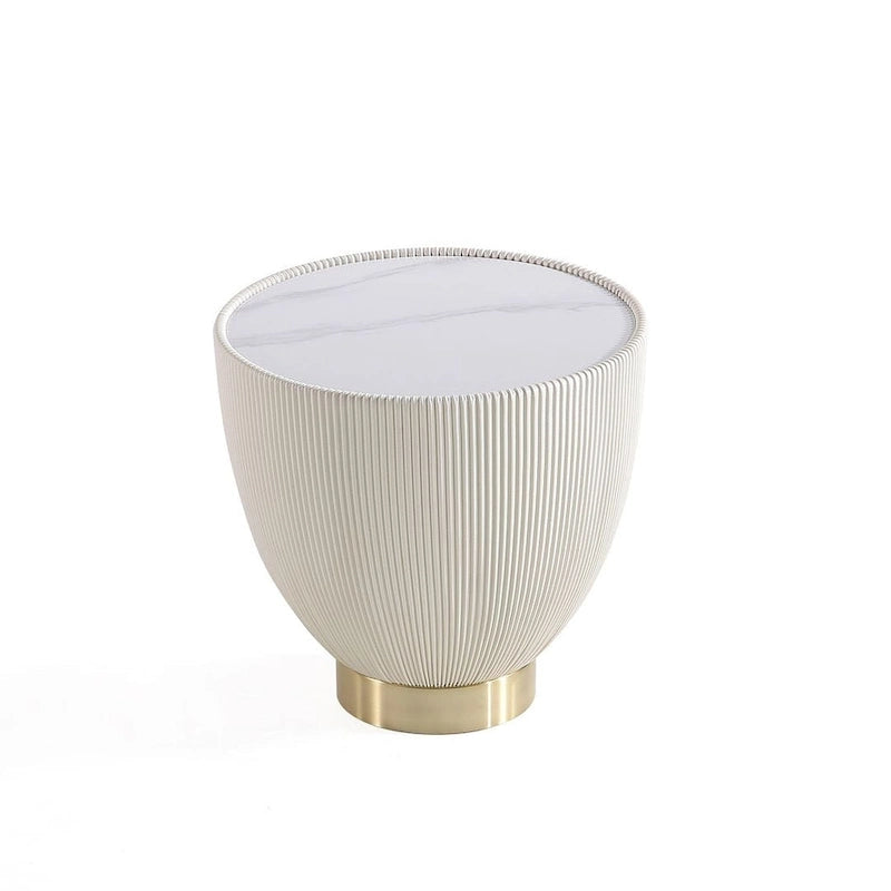 Table d’appoint rembourrée moderne 2.0