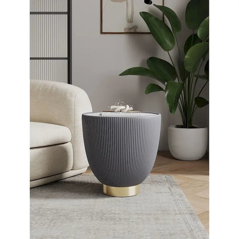 Table d’appoint rembourrée moderne 2.0
