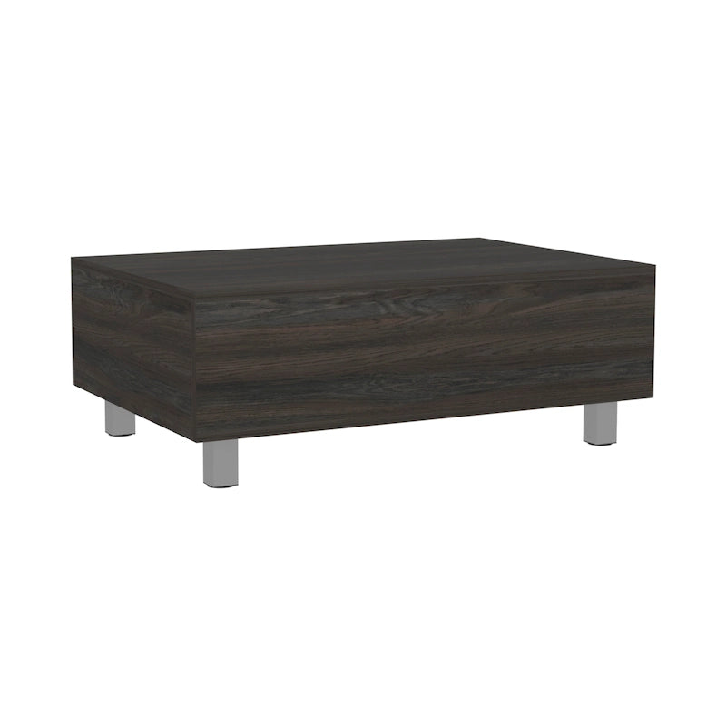 Coffee Table with Lift Top, Concealed Storage and 4 Legs
