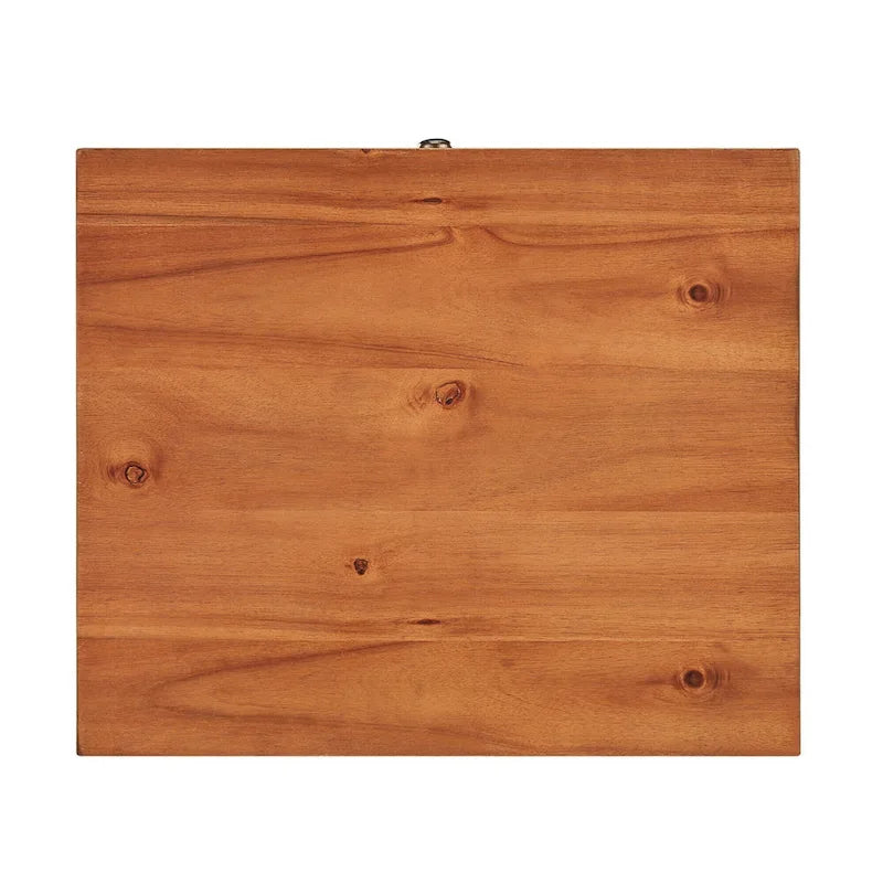 Table d'appoint en bois à 1 tiroir