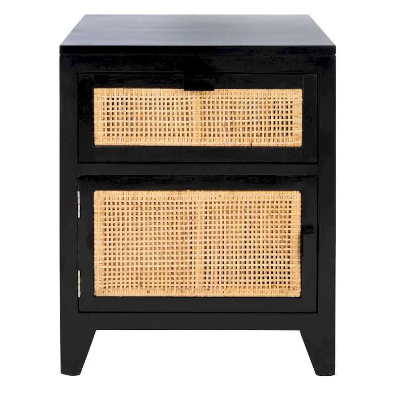 1-Drawer 1-Door Nightstand