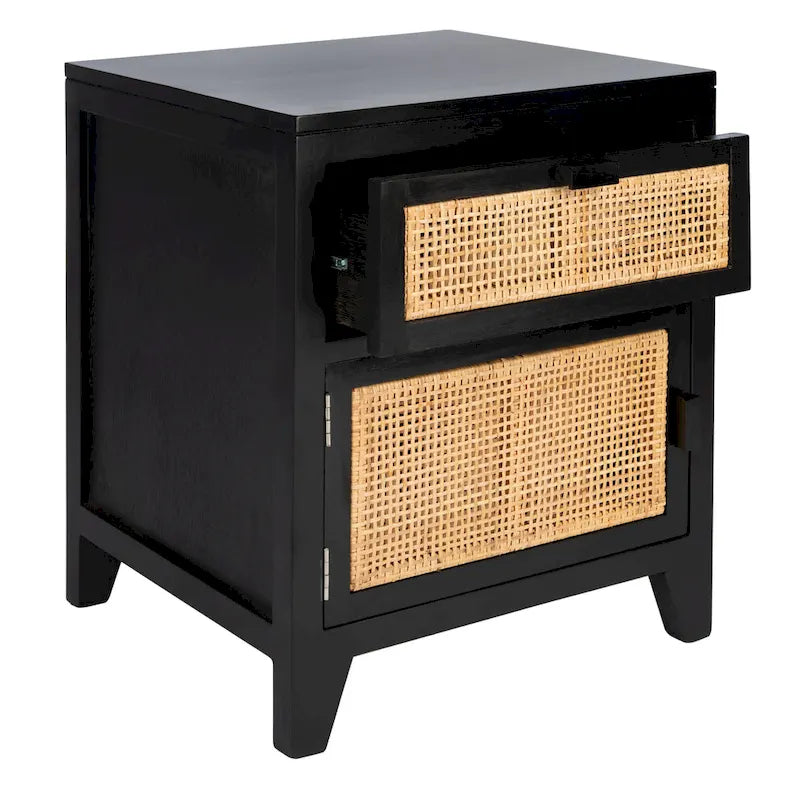1-Drawer 1-Door Nightstand