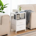 Nightstand with Charging Station