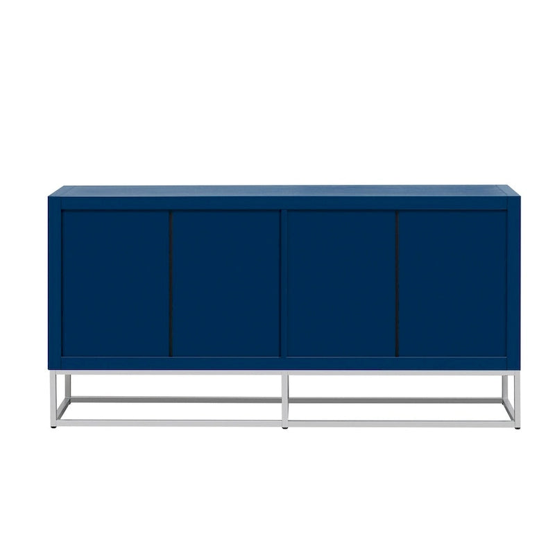 Modern Sideboard with Unique Support Legs and Adjustable Shelves